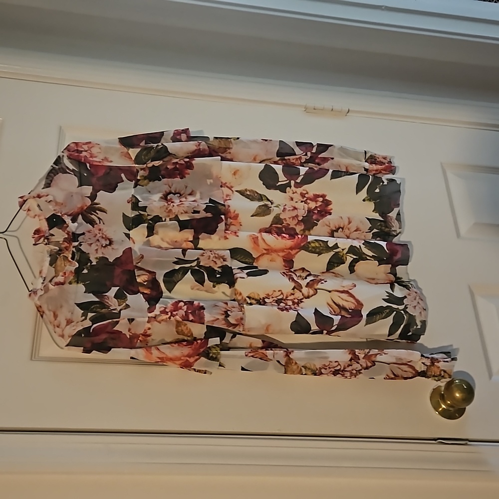 Worthington Flowery Blouse